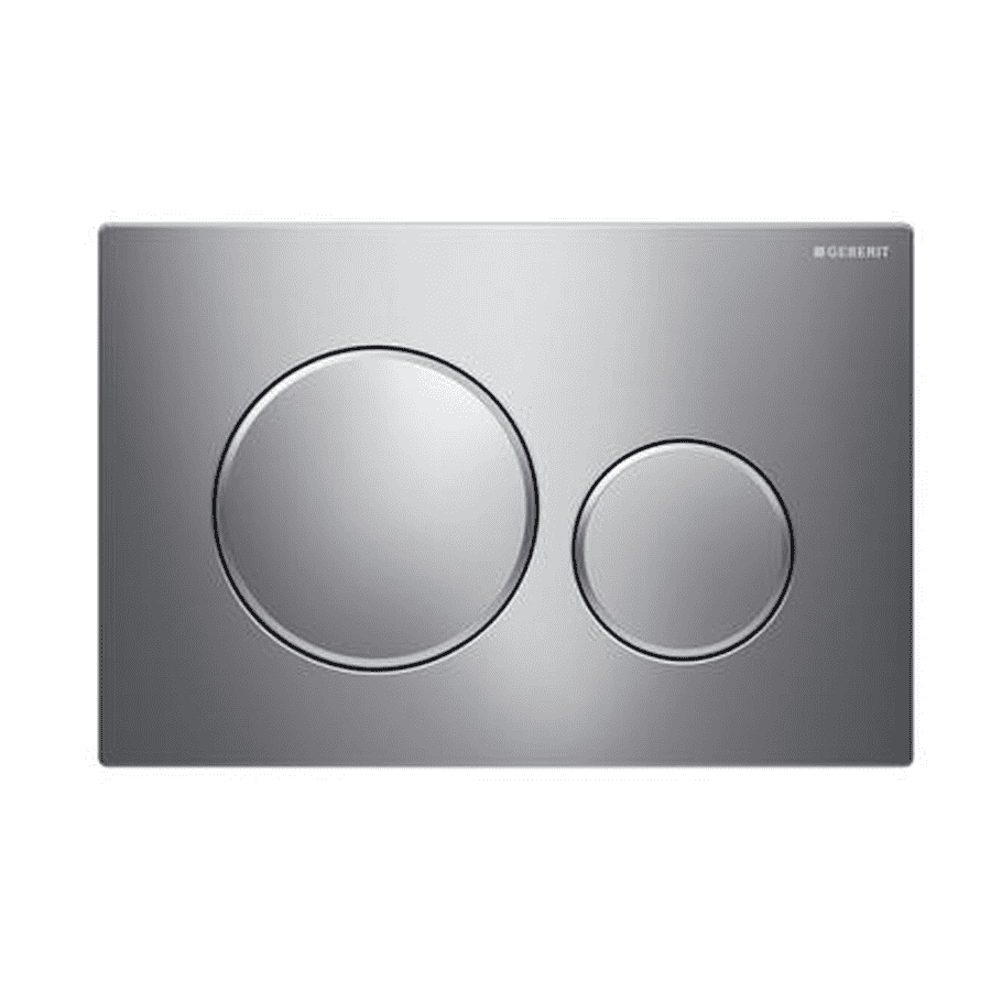 Nút xả thải bồn cầu màu chrome mờ Sigma20 588.53.530
